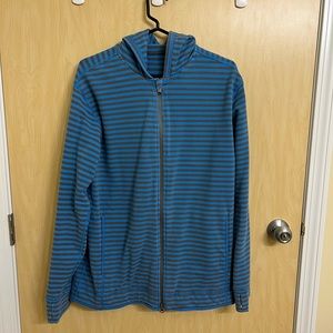Barely worn - mens large lululemon hooded zip up